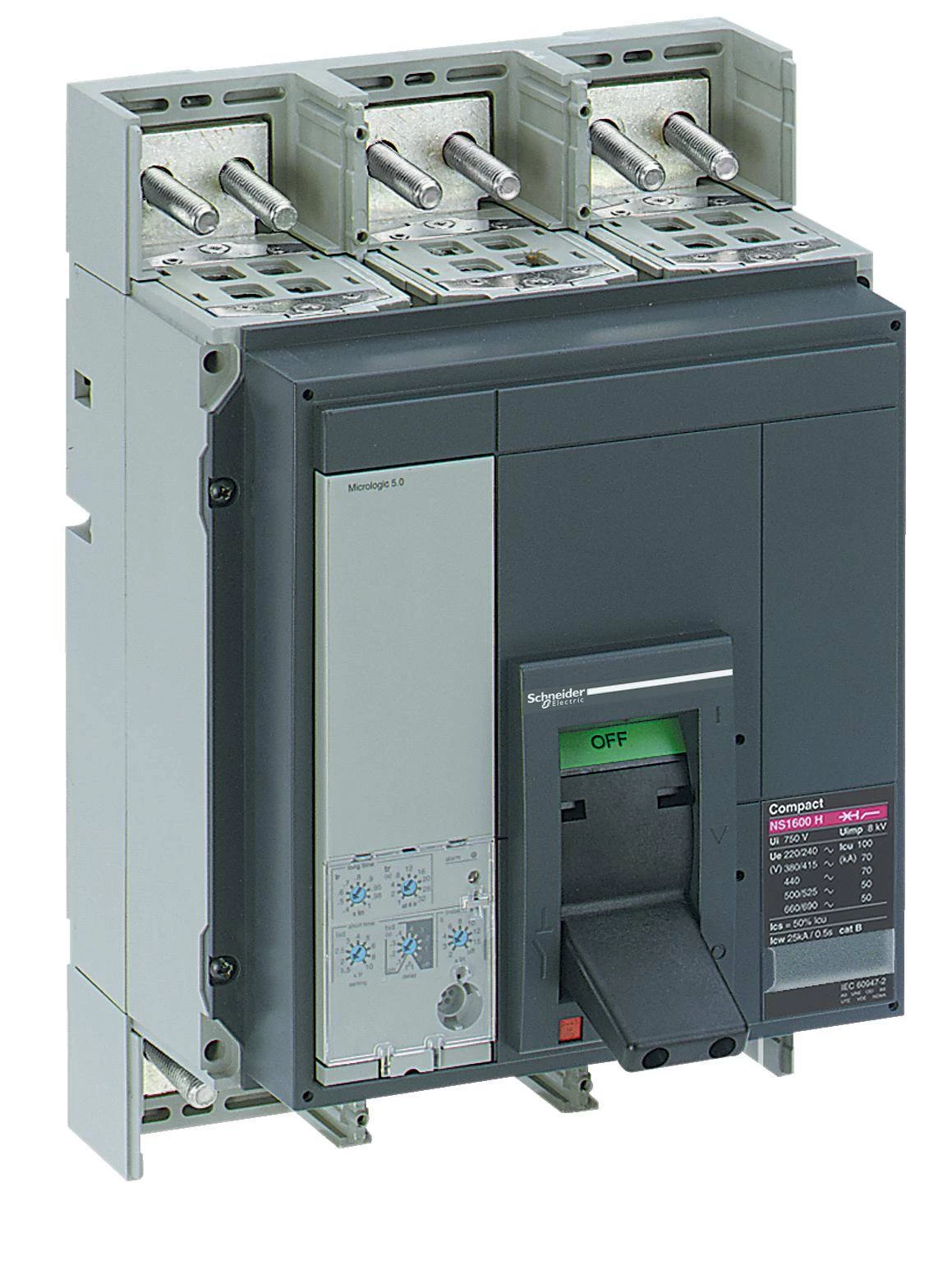 ВЫКЛЮЧАТЕЛЬ NS1000 N 3P+ MICROLOGIC 5.0A В СБОРЕ