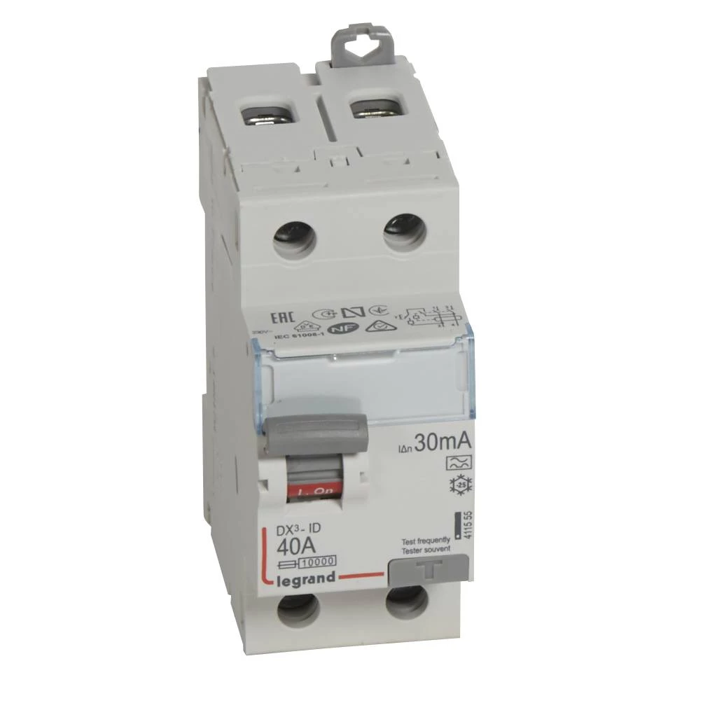 УЗО двухполюсное DX3 2П 40А 30мА-A