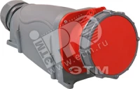 Розетка накладная стационарная ССИ-145 125А-6ч/200/346-240/415В 3Р+РЕ+N IP67 MAGNUM ИЭК