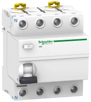 Четырехполюсное устройство защитного отключения iID K 4П 25A 300mA AC-ТИП