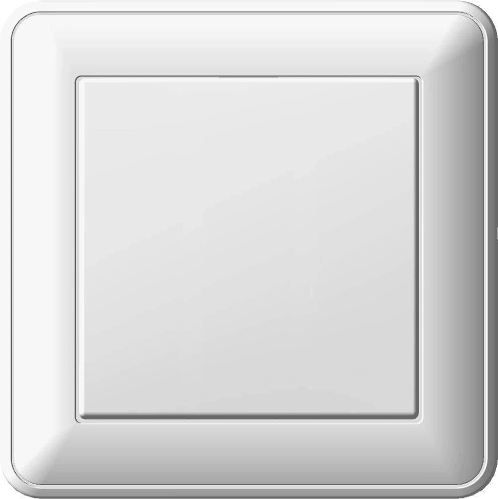 W59 AQUA 1-клавишный ПЕРЕКЛЮЧАТЕЛЬ, 16АХ, IP44, в сборе, БЕЛЫЙ
