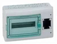Щит навесной IP65 12МОД+1ОТВ с интерфейсным модулем, с дополнительными клеммниками