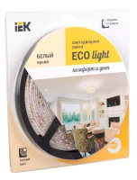 Светодиодная лента LED 5м блистер LSR-3528Y60-4.8-IP65-12V IEK-eco