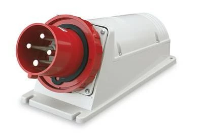 Вилка накладная настенная IP67 63А 3P+E 400В
