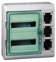 ЩИТ НАВ. IP65 24МОД+3ОТВ С ИНТЕРФ С КЛЕМ