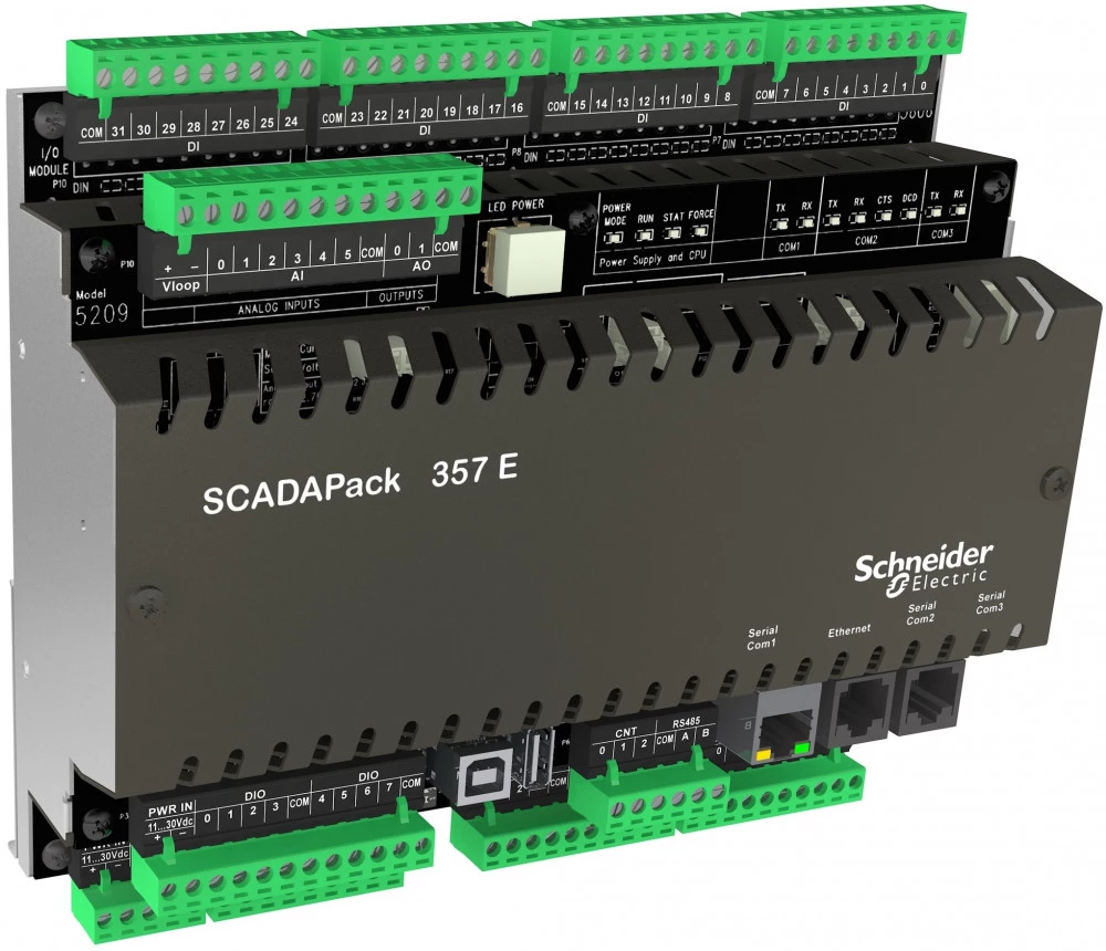 SCADAPack 357 RTU,2 поток,IEC61131,24В,ATEX