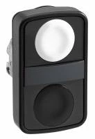 ГОЛОВКА КНОПКИ ДВОЙНАЯ БЕЗ МАРКИРОВКИ Ч ZB4BA71207