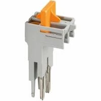 Соединитель 2 точки подключения для NSYTRV62TTD оранжевый NSYTRASJ2