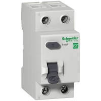Двухполюсное устройство защитного отключения EASY 9 (УЗО) 2П 25А 10мА AC 230В =S=