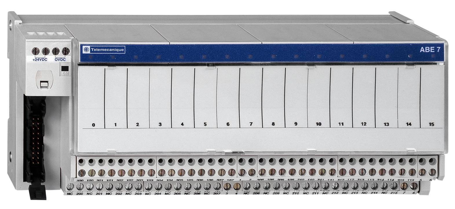 TELEFAST БАЗА ПОД 16 СЪЕМНЫХ РЕЛЕ ШИРИНОЙ 12.5ММ