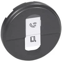 CLN2 Накл. розетки 1хRJ45 Граф