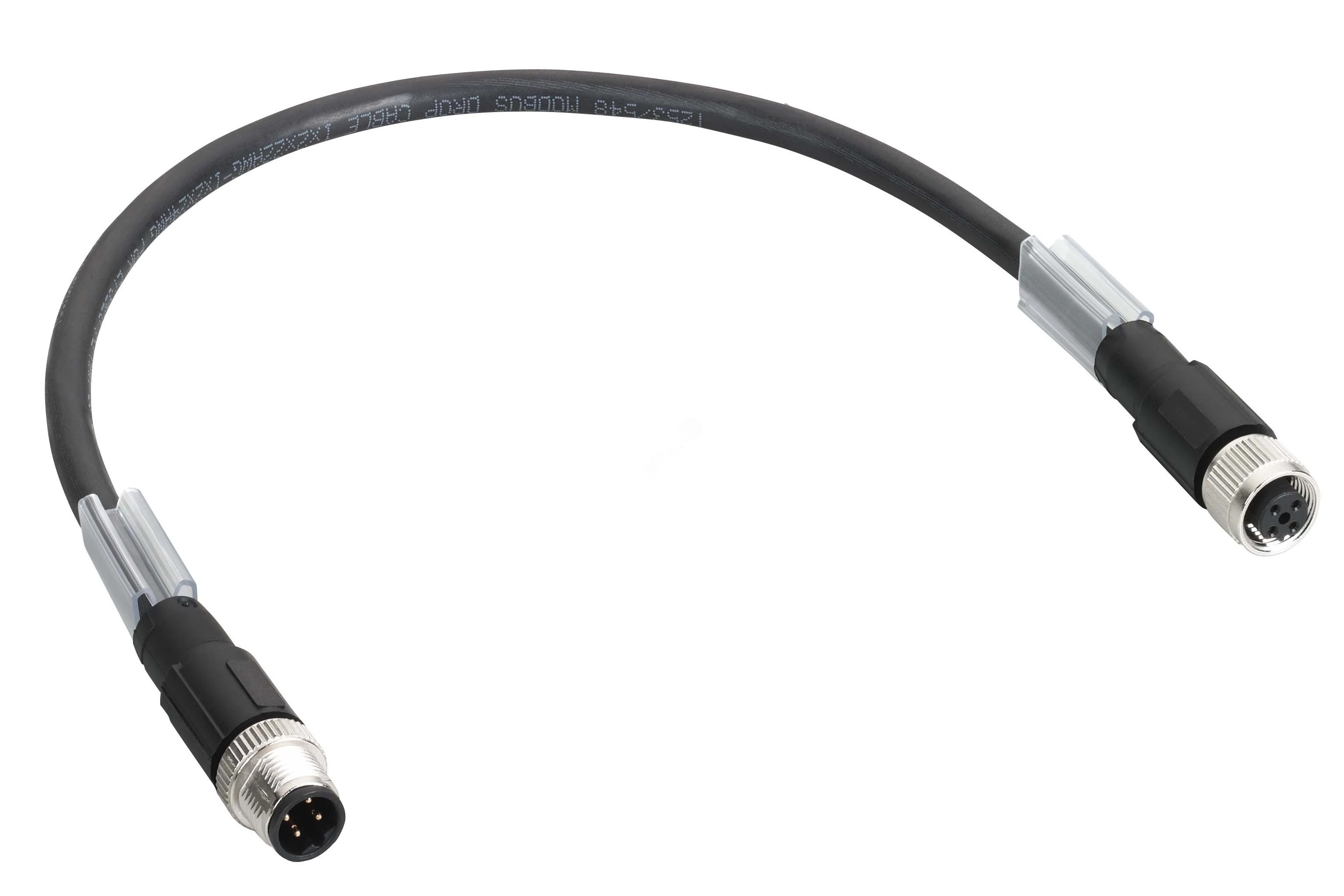 Шина ТМ7, прямой M12-B 4pin, Male-Female, 15м