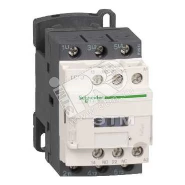 КОНТАКТОР D 3Р, 12 A, НО+НЗ, 110V DС, 2.4 ВТ, РАСШИРЕННЫЙ ДИАПАЗОН, ОГРАНИЧЕНИЕ ПЕРЕНАПРЯЖЕНИЯ