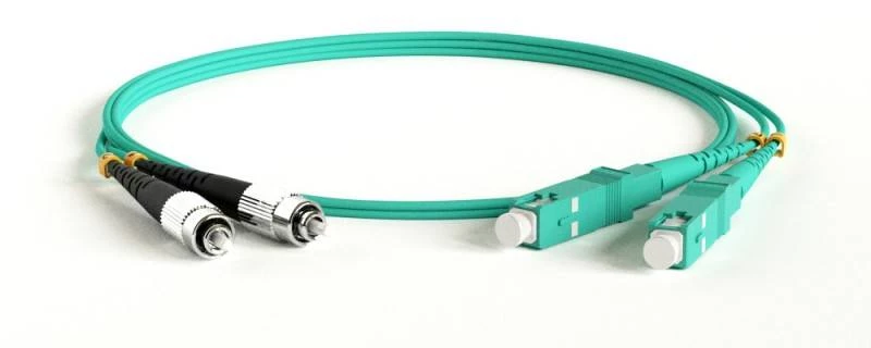 Патч-корд волоконно-оптический (шнур) MM 50/125(OM3), FC-SC, duplex, LSZH, 2 м Hyperline