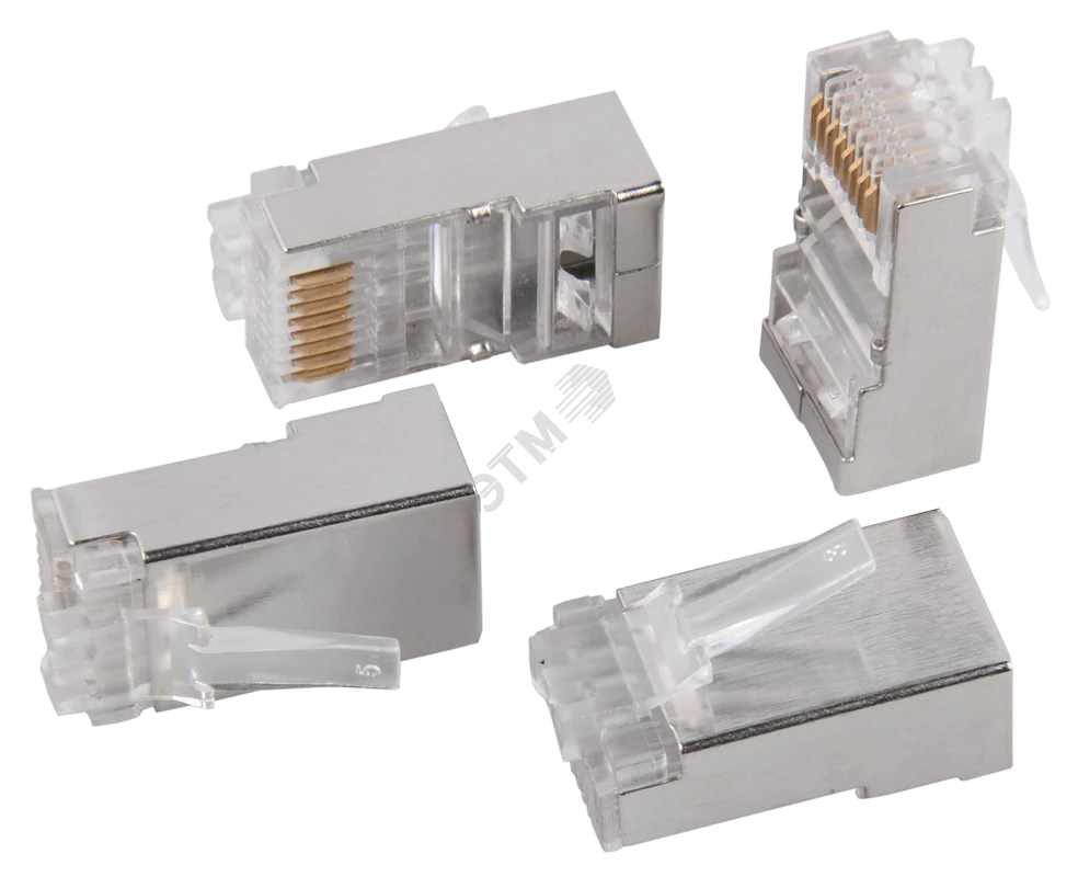 ITK Разъём RJ-45 FTP для кабеля SOLID кат.6