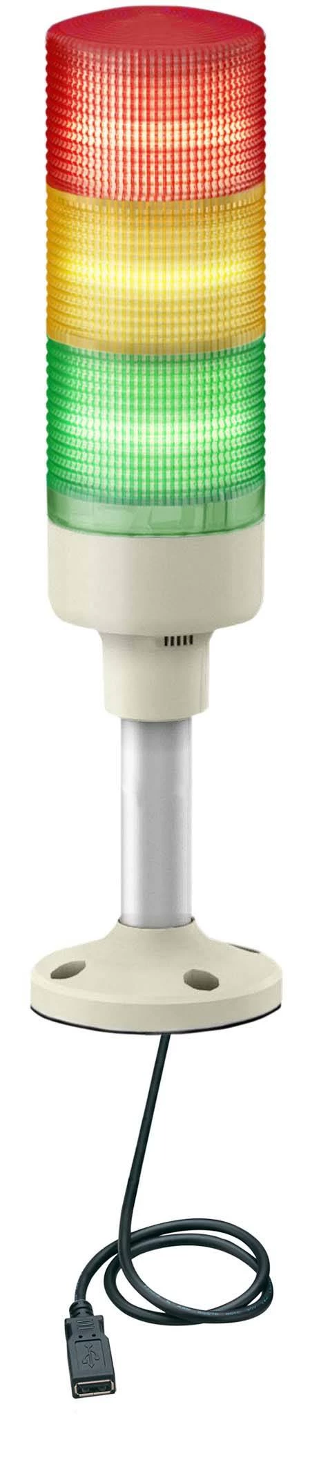 СВЕТОВАЯ КОЛОННА В СБОРЕ С USB ПОДКЛЮЧ. XVGU3SHAV