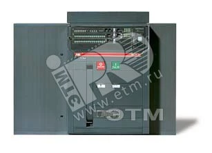 Выключатель автоматический постоянного тока, выкатной E4S 1600 PR122/DC In=1600A 3p W MP, PR120/V к верхним выводам + 10 доп, контактов