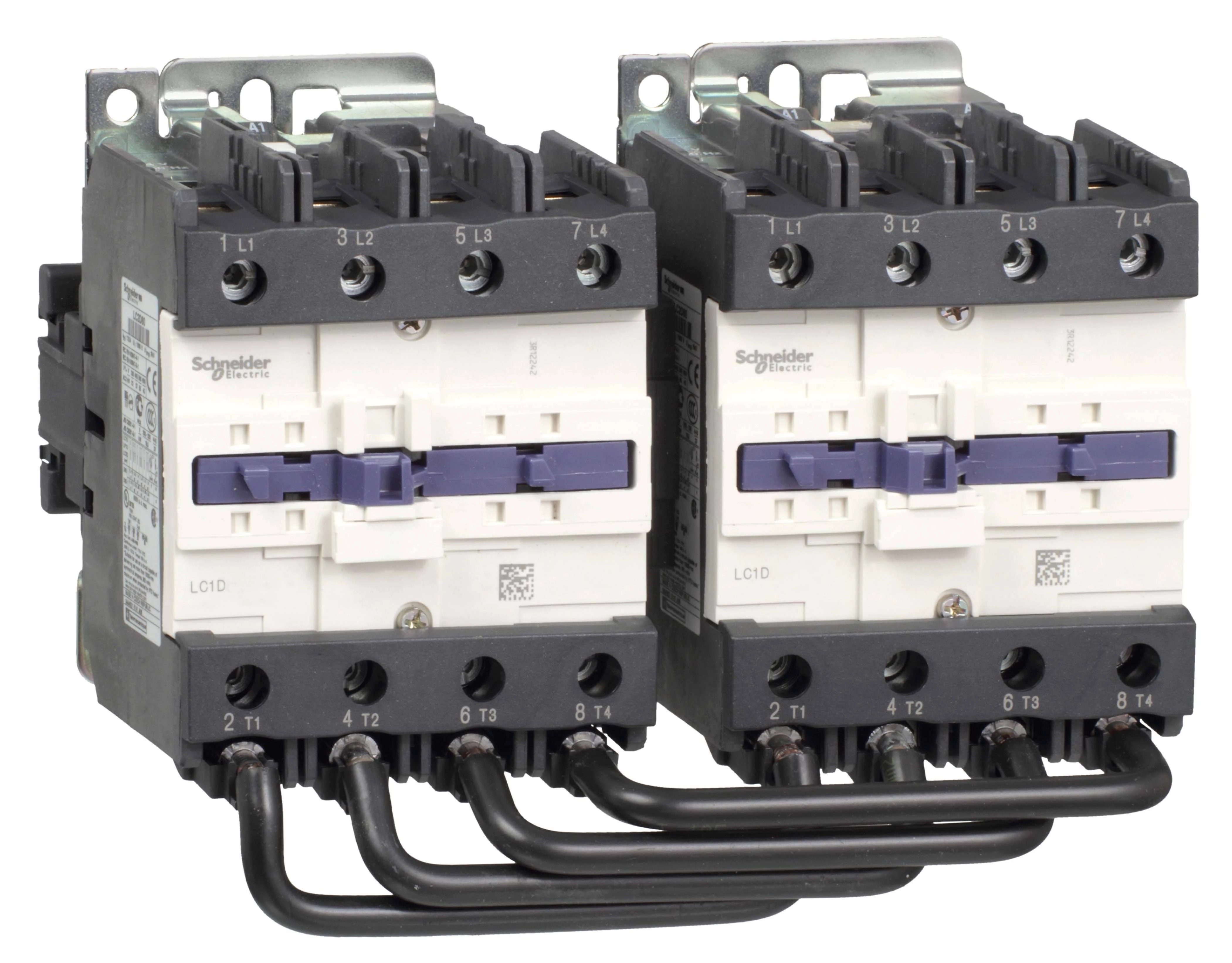 КОНТАКТОР РЕВЕРСИВНЫЙ D 4Р (4 НО),AC1 125 A,230V 50/60 ГЦ,МЕХАНИЧЕСКИЙ БЛОКИРЗАЖИМ ПОД ВИНТ