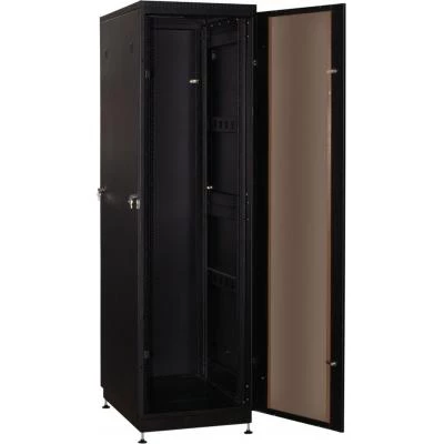 NT BASIC MP42-610 B Шкаф 19" напольный 42U 600*1000, дверь перфорированная, черный