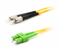 Патч-корд оптический LANMASTER, LSZH, дуплексный, SC/APC-FC/UPC, SM, 3.0 м