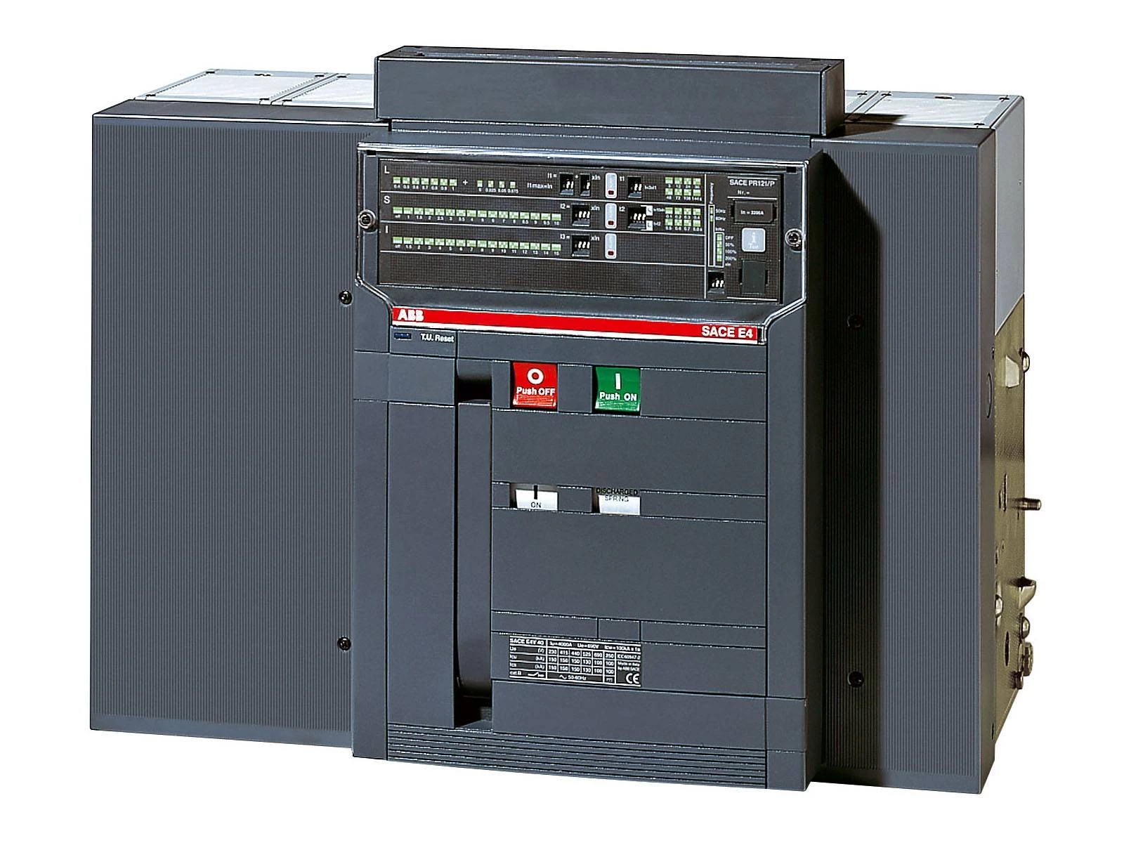 Выключатель автоматический стационарный E4V 3200 PR122/P-LSIG In=3200A 4p F HR