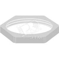Гайка пластиковая стопорная EMUG40 для M40