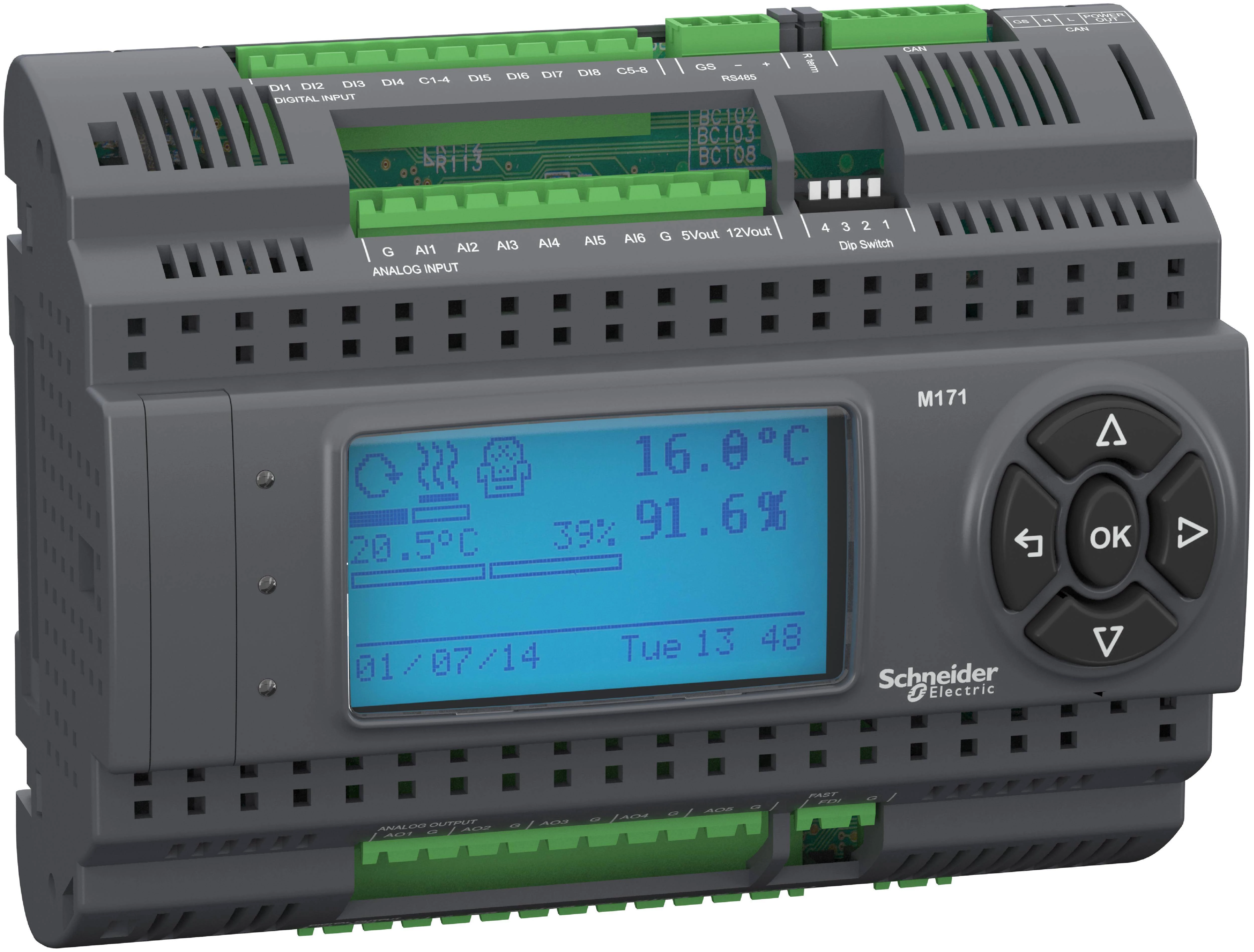 Производ ПЛК М171, дисплей, 27I/O,Modbus