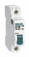 Авт. выкл. 1Р 3А х-ка D ВА-101 4,5кА DEKraft