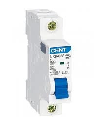 Авт. выкл. NXB-63S 1P 16А 4,5kA х-ка C (R) (CHINT)